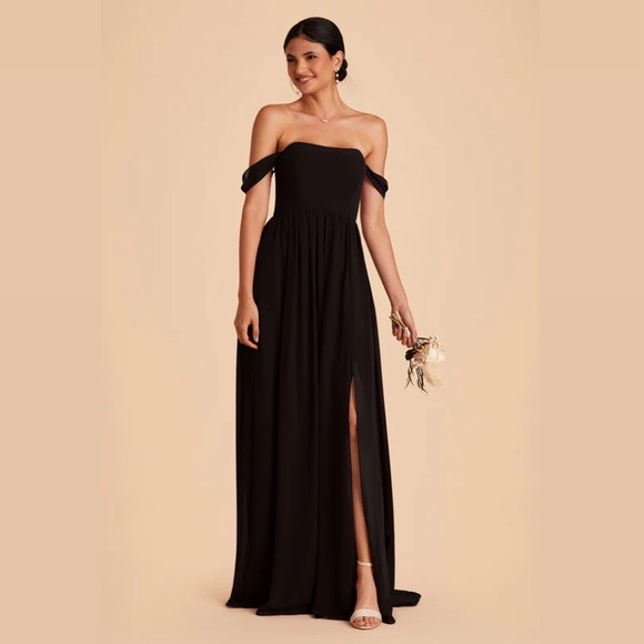Birdy Grey Dresses & Skirts - Birdy Grey Black Chiffron August Convertible Bridesmaid / Formal Dress